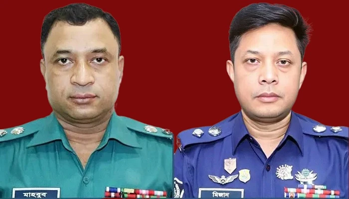 আলোচিত দুই এসপি প্রত্যাহার