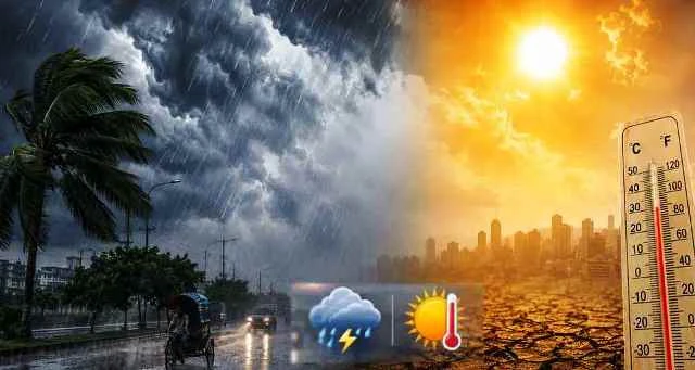 বৃষ্টি ও গরম নিয়ে যে বার্তা দিল আবহাওয়া অফিস