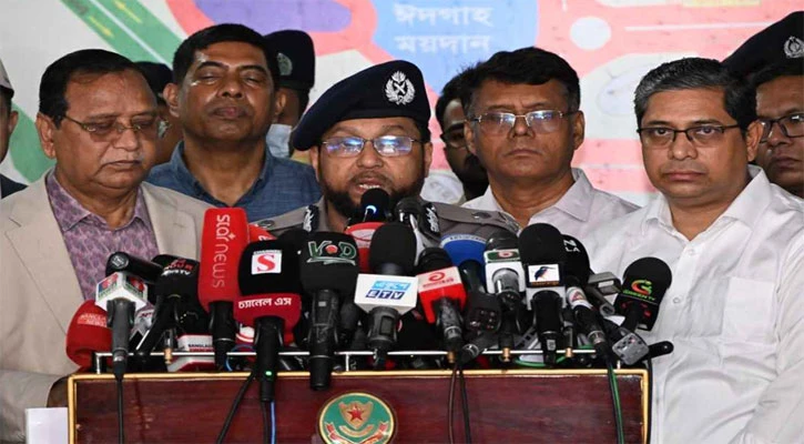 ঈদে ঢাকায় ৬ স্তরের নিরাপত্তা : ডিএমপি কমিশনার