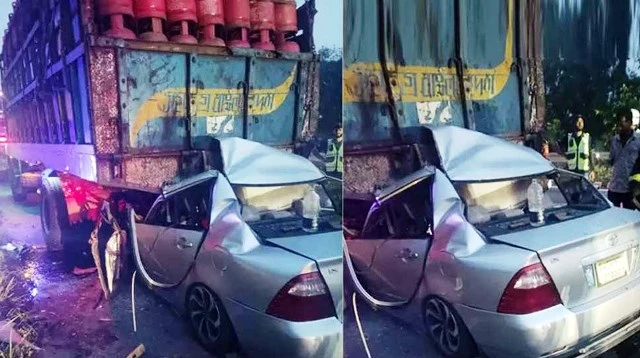 এক্সপ্রেসওয়েতে ভয়াবহ দুর্ঘটনা, নিহত ৫