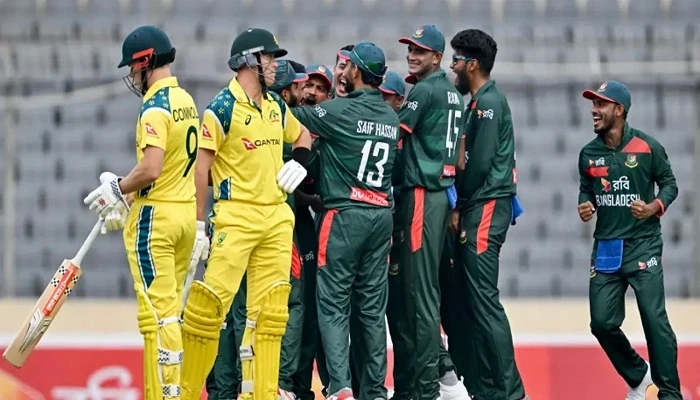 অজিদের বিপক্ষে ইতিহাস গড়ে জিতলো বাংলাদেশ