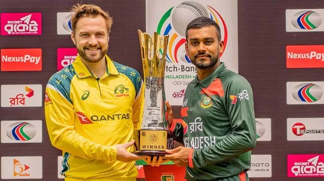 অস্ট্রেলিয়ার বিপক্ষে প্রথম ওয়ানডে শুরু,ব্যাটিংয়ে বাংলাদেশ