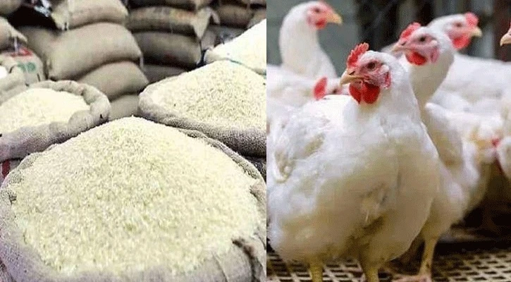 দাম বেড়েছে চাল ও মুরগির