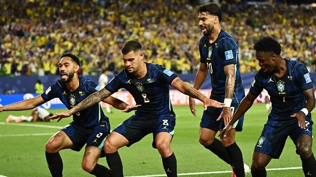 হাইতিকে উড়িয়ে গ্রুপের শীর্ষে ব্রাজিল