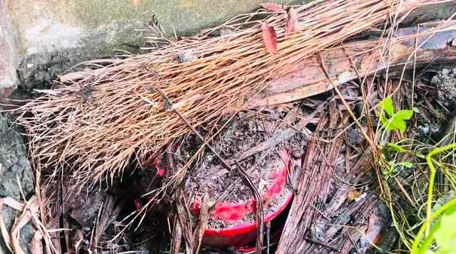 শরীয়তপুরে কবরস্থানে মিলল ককটেল মজুতের আস্তানা!