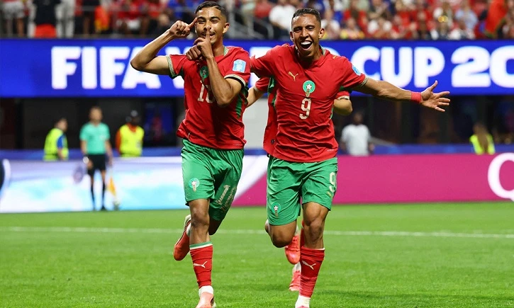 নকআউটে দুর্দান্ত মরক্কো