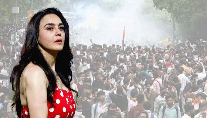 আন্দোলন নিয়ে মুখ খুলে কটাক্ষের শিকার প্রীতি জিনতা