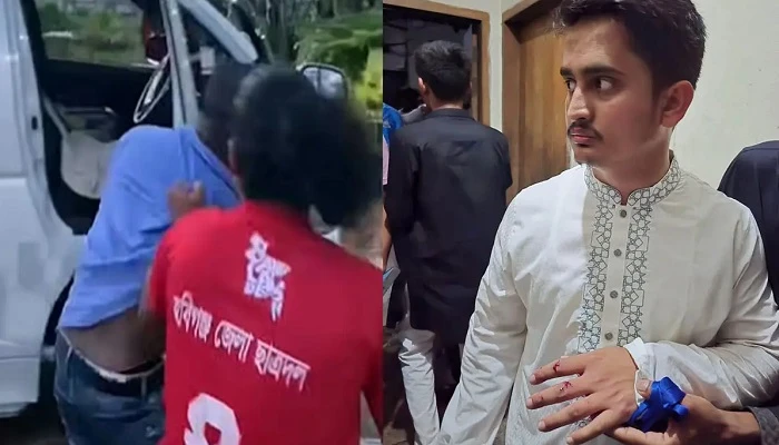 হবিগঞ্জে এনসিপির গাড়িবহরে হামলা, সারজিসসহ আহত অনেকে