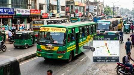 গণপরিবহনে জিপিএস না থাকলে বিআরটিএর সেবা বন্ধ