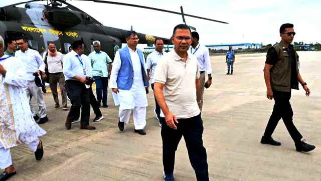 মাতারবাড়ী কয়লা বিদ্যুৎকেন্দ্র পরিদর্শন করলেন প্রধানমন্ত্রী