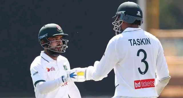 ২১৯ রানের লিড নিয়ে লাঞ্চ বিরতিতে বাংলাদেশ