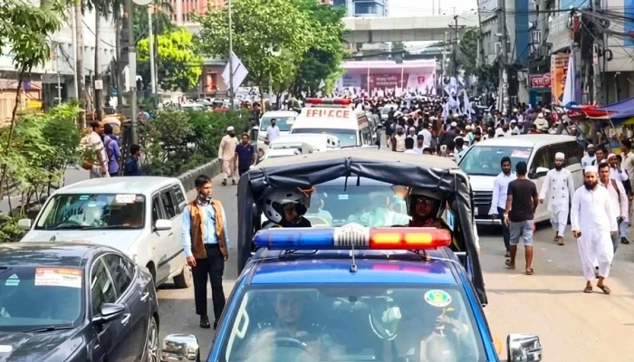 চট্টগ্রাম অভিমুখী ১১ দলীয় ঐক্যের ‘লং মার্চ’ শুরু